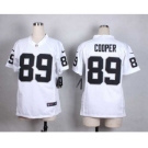 nike women nfl jerseys oakland raiders #89 cooper white[nike][cooper]