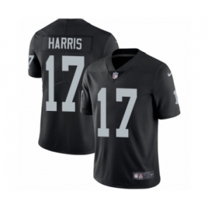 Youth Nike Oakland Raiders #17 Dwayne Harris Black Team Color Vapor Untouchable Limited Player NFL Jersey