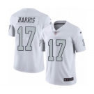 Youth Nike Oakland Raiders #17 Dwayne Harris Limited White Rush Vapor Untouchable NFL Jersey