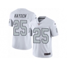 Youth Nike Oakland Raiders #25 D.J. Hayden Limited White Rush NFL Jersey