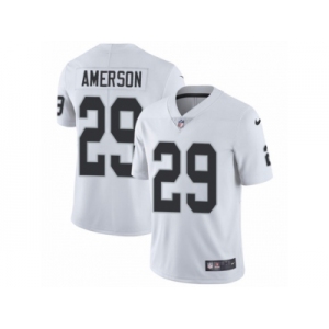 Youth Nike Oakland Raiders #29 David Amerson Vapor Untouchable Limited White NFL Jersey