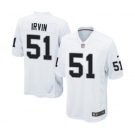 Youth Nike Oakland Raiders #51 Bruce Irvin White NFL Jersey