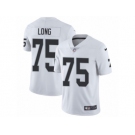 Youth Nike Oakland Raiders #75 Howie Long Vapor Untouchable Limited White NFL Jersey