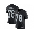 Youth Nike Oakland Raiders #78 Art Shell Vapor Untouchable Limited Black Team Color NFL Jersey