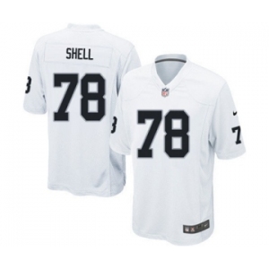 Youth Nike Oakland Raiders #78 Art Shell White NFL Jersey