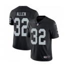 Youth Oakland Raiders #32 Marcus Allen Elite Black Team Color Football Jersey