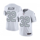 Youth Oakland Raiders #32 Marcus Allen Elite White Rush Vapor Untouchable Football Jersey