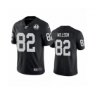 Youth Oakland Raiders #82 Luke Willson Black 60th Anniversary Vapor Untouchable Limited Player 100th Season Football Jersey