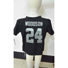 nike kids nfl jerseys oakland raiders #24 woodson black[nike][woodson]