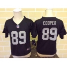 nike kids nfl jerseys oakland raiders #89 cooper black[nike][cooper]