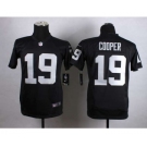 nike youth nfl jerseys oakland raiders #19 cooper black[nike]