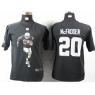 nike youth nfl jerseys oakland raiders #20 mcfadden black[portrait fashion]