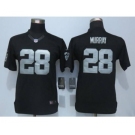 nike youth nfl jerseys oakland raiders #28 murray black[nike]