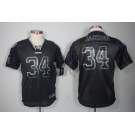 nike youth nfl jerseys oakland raiders #34 jackson black[Elite lights out]