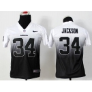 nike youth nfl jerseys oakland raiders #34 jackson white-grey[nike drift fashion][second version]