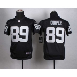 nike youth nfl jerseys oakland raiders #89 cooper black[nike][cooper]