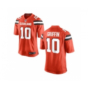 Youth Cleveland Browns #10 Robert Griffin III Orange Jersey