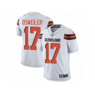 Youth Nike Cleveland Browns #17 Brock Osweiler Vapor Untouchable Limited White NFL Jersey