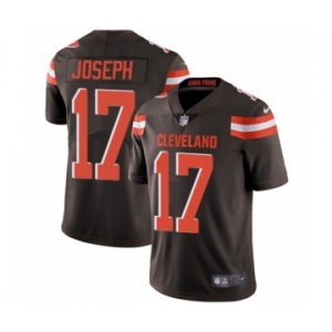 Youth Nike Cleveland Browns #17 Greg Joseph Brown Team Color Vapor Untouchable Elite Player NFL Jersey