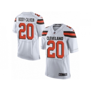 Youth Nike Cleveland Browns #20 Briean Boddy-Calhoun Limited White NFL Jersey