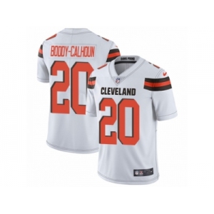 Youth Nike Cleveland Browns #20 Briean Boddy-Calhoun Vapor Untouchable Limited White NFL Jersey