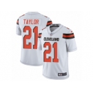 Youth Nike Cleveland Browns #21 Jamar Taylor Vapor Untouchable Limited White NFL Jersey
