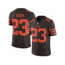Youth Nike Cleveland Browns #23 Joe Haden Limited Brown Rush NFL Jersey