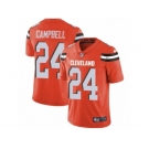 Youth Nike Cleveland Browns #24 Ibraheim Campbell Vapor Untouchable Limited Orange Alternate NFL Jersey