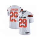 Youth Nike Cleveland Browns #29 Duke Johnson Vapor Untouchable Limited White NFL Jersey