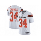 Youth Nike Cleveland Browns #34 Isaiah Crowell Vapor Untouchable Limited White NFL Jersey
