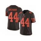 Youth Nike Cleveland Browns #44 Nate Orchard Limited Brown Rush NFL Jersey