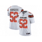 Youth Nike Cleveland Browns #52 James Burgess White Vapor Untouchable Limited Player NFL Jersey