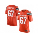 Youth Nike Cleveland Browns #67 Austin Pasztor Limited Orange Alternate NFL Jersey