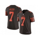 Youth Nike Cleveland Browns #7 DeShone Kizer Limited Brown Rush NFL Jersey