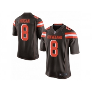 Youth Nike Cleveland Browns #8 Kevin Hogan Limited Brown Team Color NFL Jersey