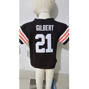 nike kidds nfl jerseys cleveland browns #21 gilbert brown[nike]