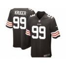 nike youth nfl jerseys cleveland browns #99 kruger brown[nike]