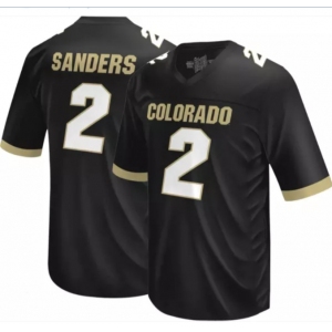 Retro Brand Men Colorado Buffaloes #2 Sanders  black jerseys