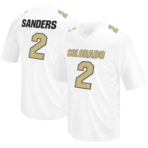 Retro Brand Men Colorado Buffaloes #2 Shedeur Sanders White jerseys