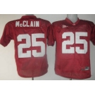 ncaa Alabama Crimson Tide #25 McClain Red