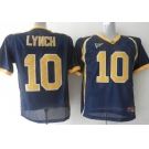 ncaa California Golden Bears #10 Lynch Blue