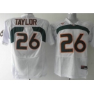 ncaa Miami Hurricanes #26 Taylor White