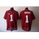 ncaa (alabama crimson) #1 saban red