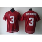 ncaa (alabama crimson) #3 richardson red