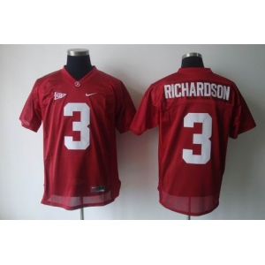 ncaa (alabama crimson) #3 richardson red