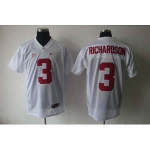 ncaa (alabama crimson) #3 richardson white