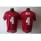 ncaa (alabama crimson) #4 maze red