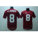 ncaa (alabama crimson) 8 j.jones red