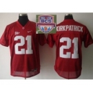 ncaa alabama crimson tide #21 kirkpatrick red[2013 bcs]