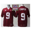 ncaa alabama crimson tide #9 cooper red [2013 bcs]